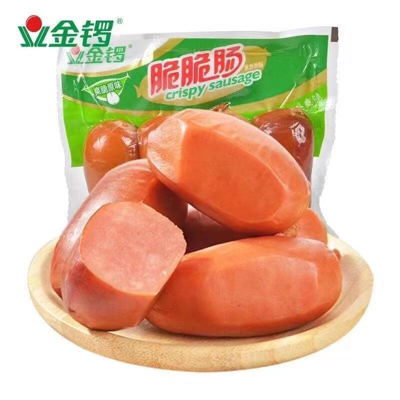 金锣130g原味脆脆肠香辣脆脆肠 加钙脆脆肠140g/袋(4支装)泡面