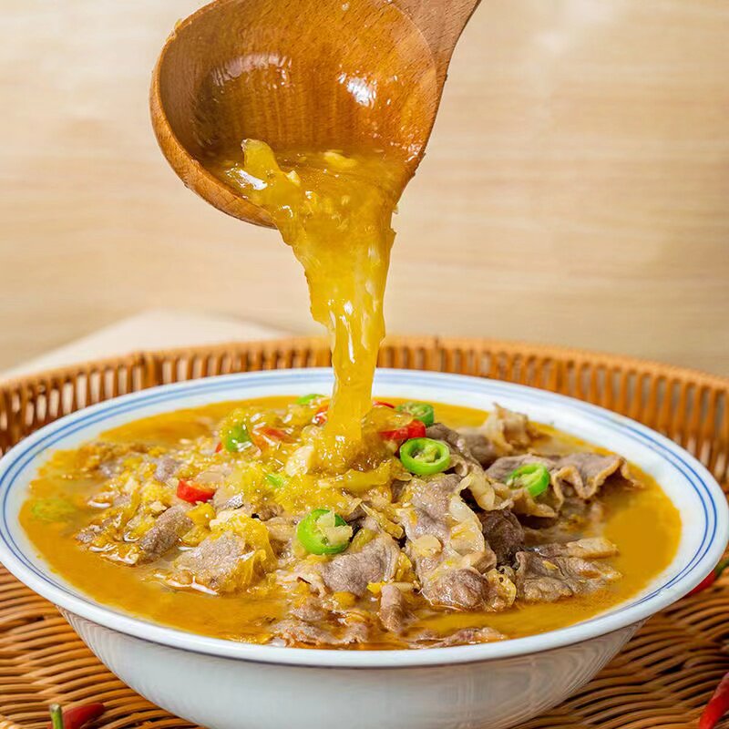 赛大厨经典酸汤肥牛调味料包200g/袋宁夏清真食品家用酸菜鱼底酱