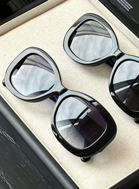 经典蝶型太阳眼镜墨镜 黑灰色/渐变灰色