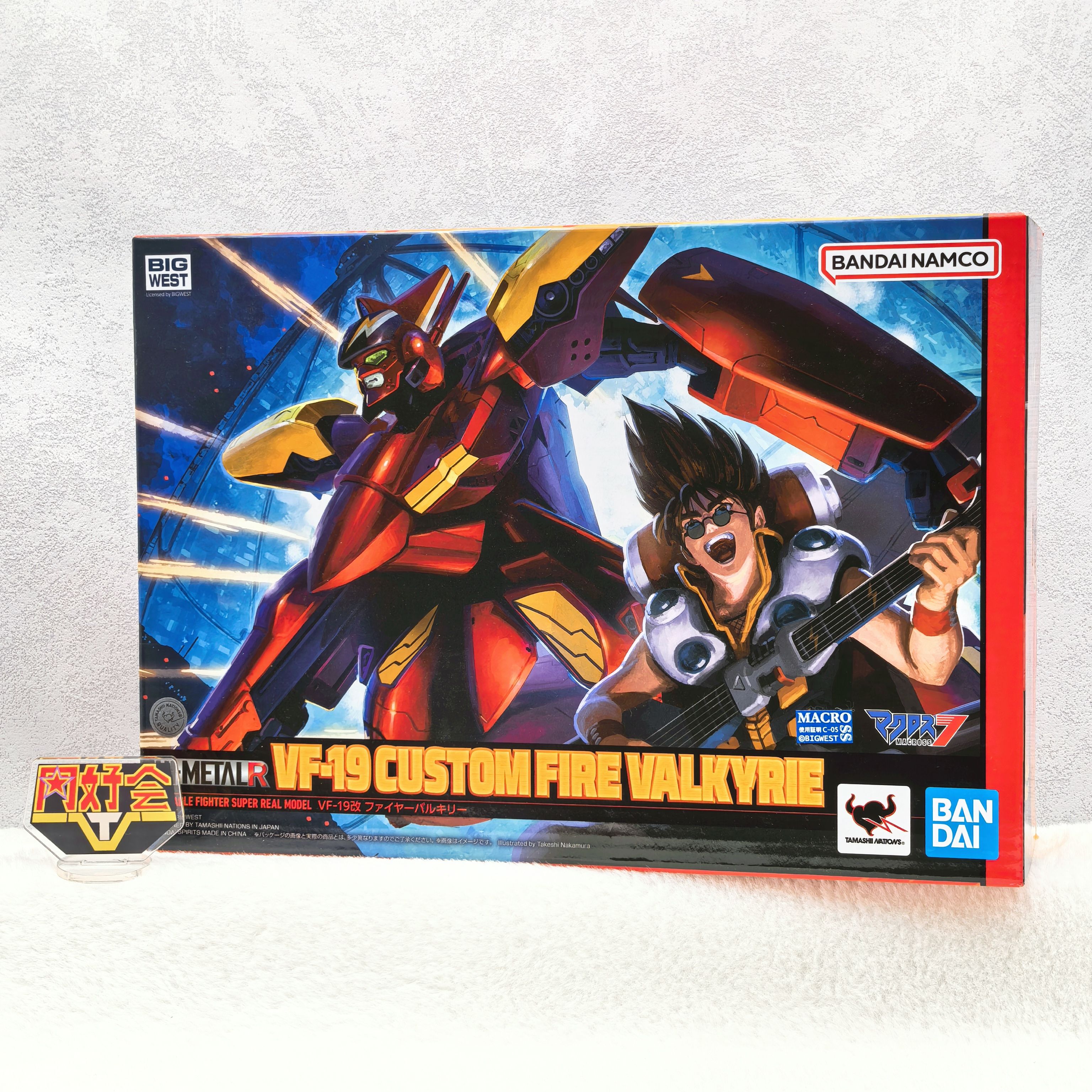 万代预售超时空要塞手办模型飞机