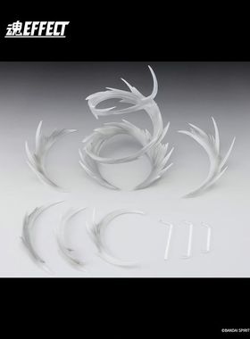 同好会定金 万代 shf 魂EFFECT WIND White 特效 白色 风 气场