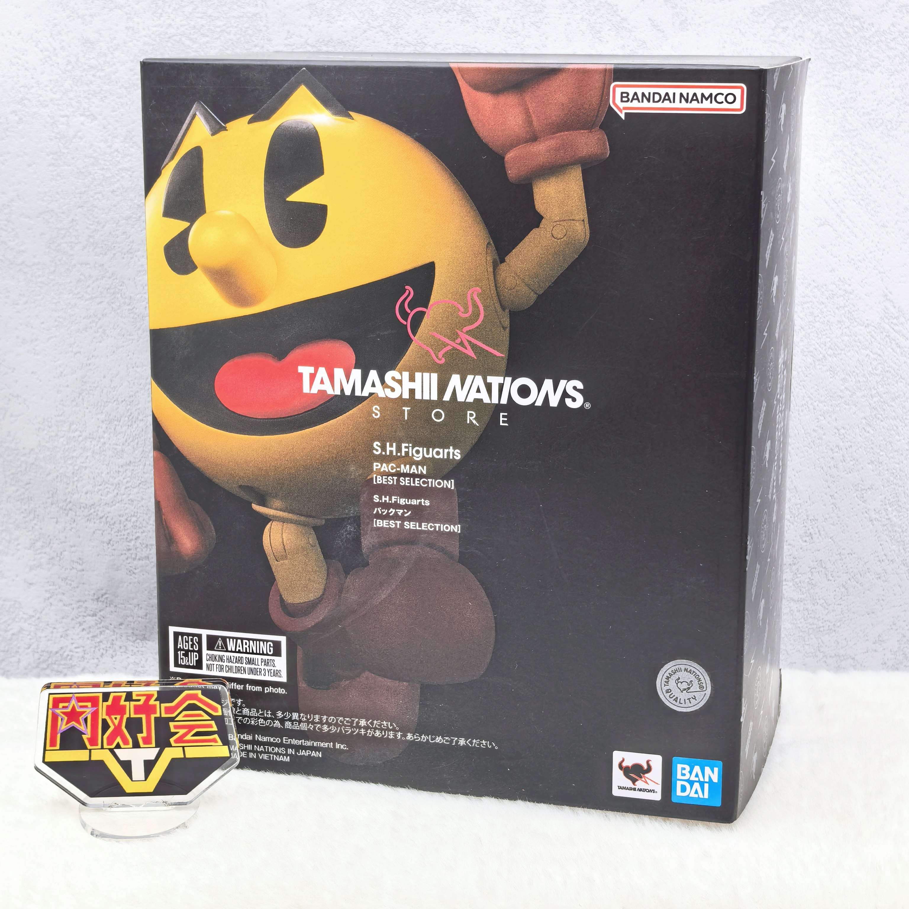 有货 万代 TNT SHF 吃豆人 PAC-MAN 可动人偶 游戏角色 BS版本