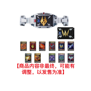 同好会定金 万代 DX 假面骑士龙骑 变身腰带 驱动器 夜骑卡盒套装