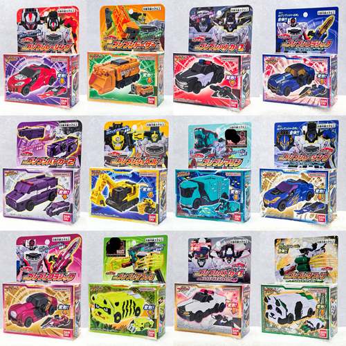 万代超级战队奔奔战队小车