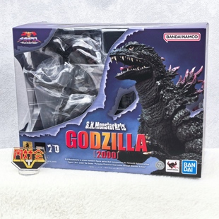 有货 万代 SHM 平成 哥斯拉 2000 VS 机械哥斯拉 千禧 可动手办