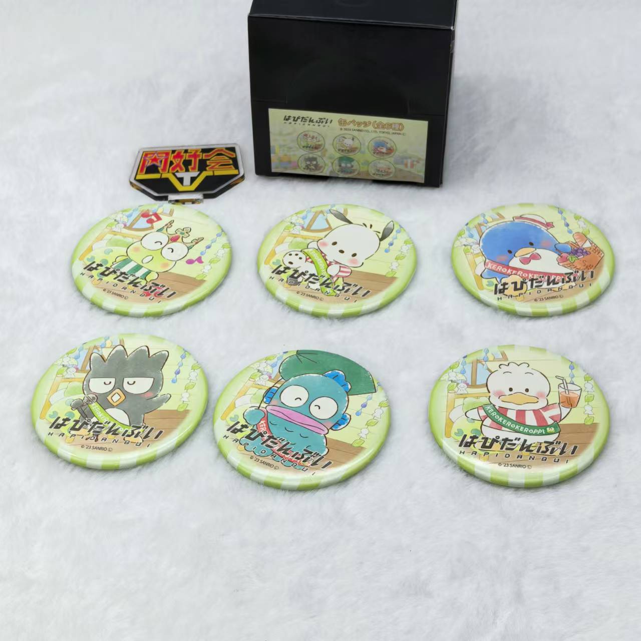 有货 A3 三丽鸥家族 06 吧唧 酷企鹅帕恰狗大眼蛙人鱼汉顿 周边