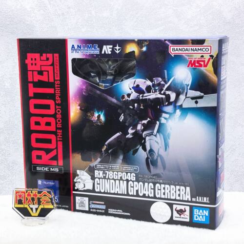 有货 万代 ROBOT魂 R魂 GP04 大丁草非洲菊高达试作4号机 模型