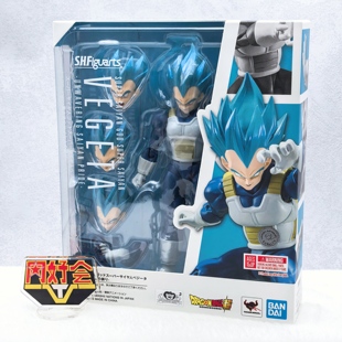 有货 万代 SHF 龙珠超 超赛神 贝吉塔 蓝发 贯穿赛亚人的骄傲