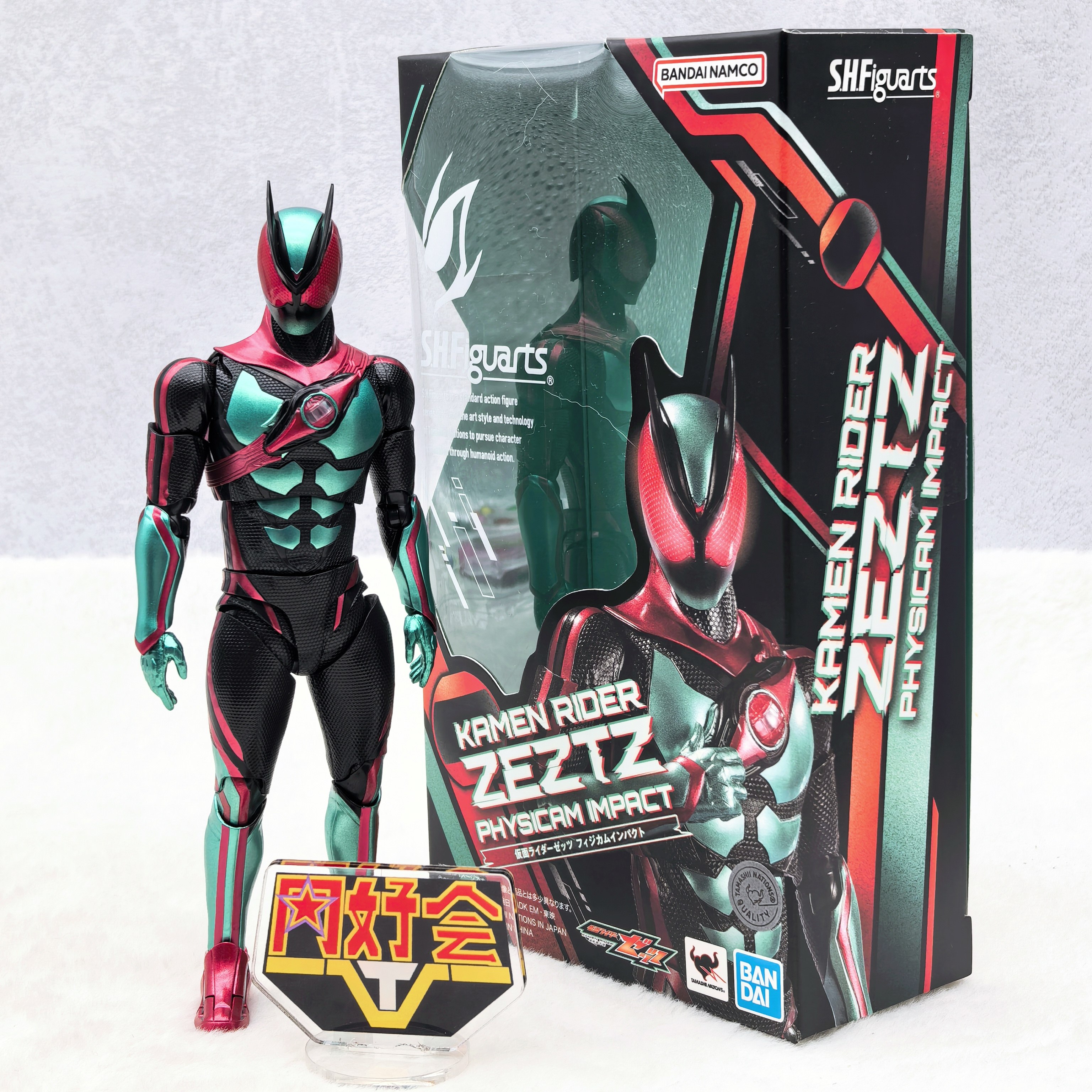 万代SHF假面骑士Zeztz手办摆件