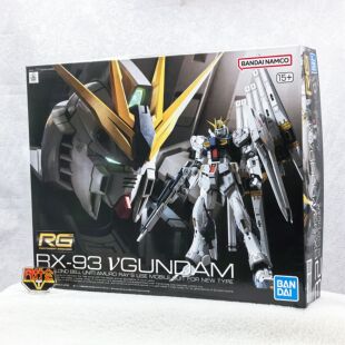 有货 万代 RG 逆袭的夏亚 RX-93 ν NU 牛高达 阿姆罗 拼装模型