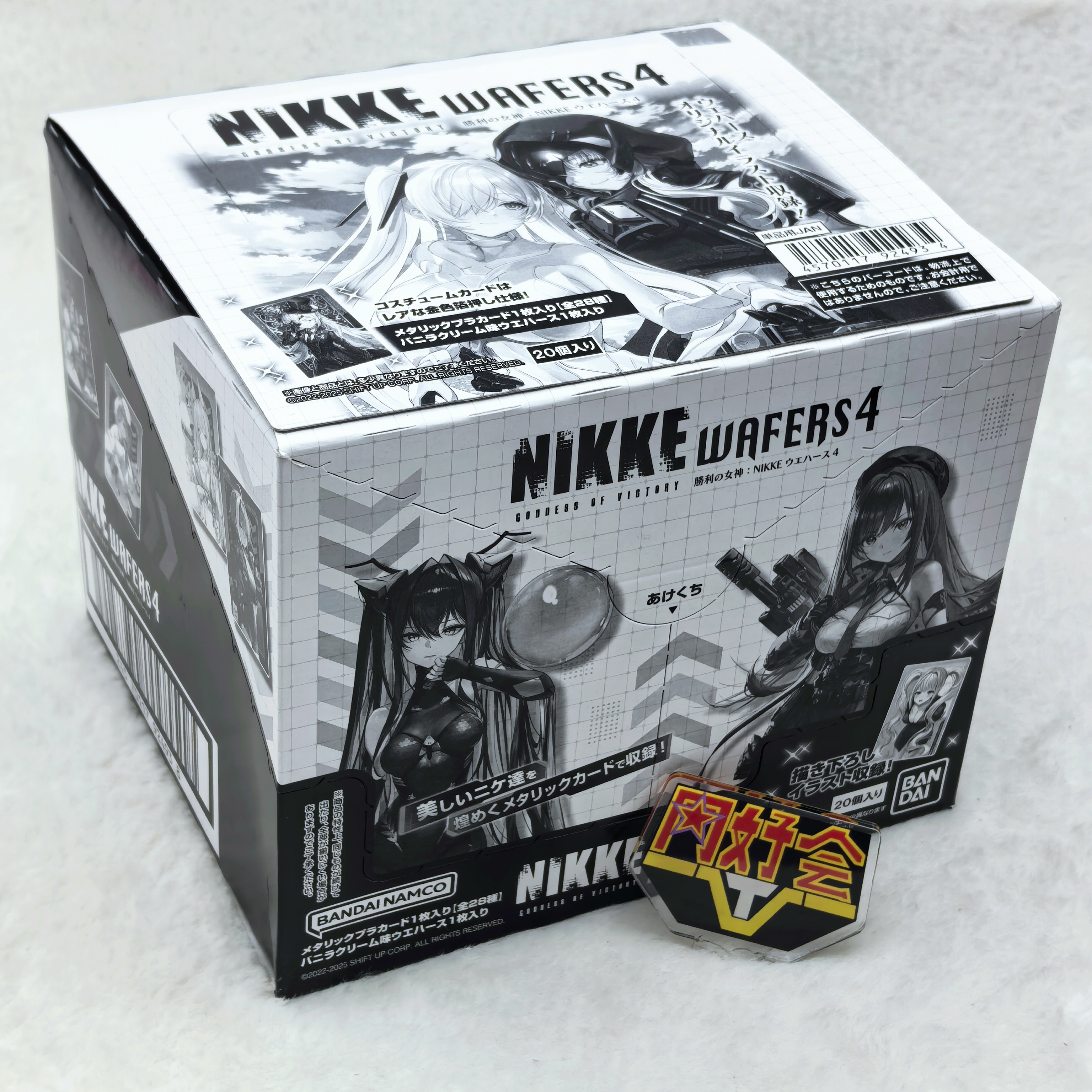 万代胜利女神食玩卡