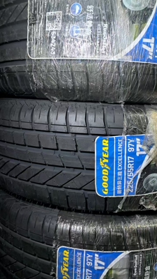 固特异三能EXCELLENCE  225/55R17 97V AW Goodyear原装配套全新