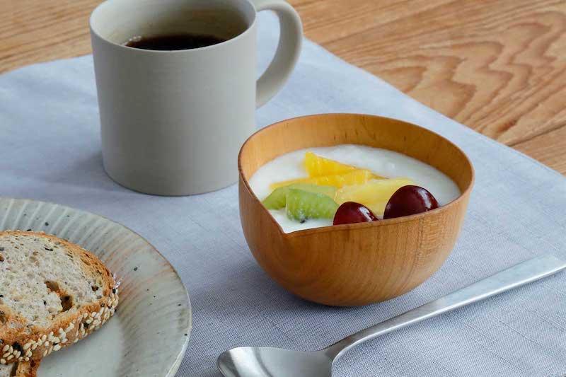 在途 日本进口 手工山樱片口小碗 料理碗 汤碗 餐碗