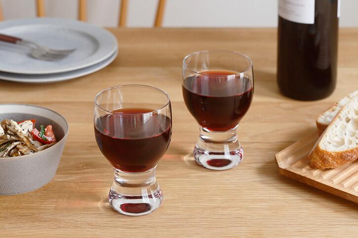 在途 日本进口 柳宗理设计 高脚玻璃杯 红酒杯 果汁杯