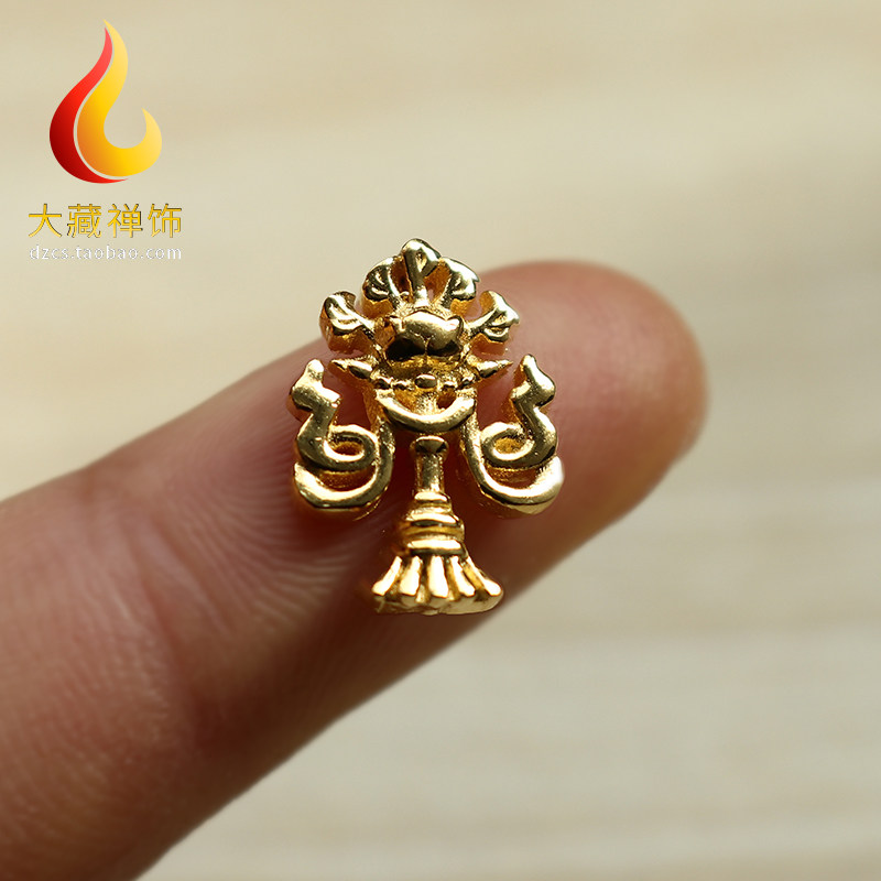 大藏禅饰供曼扎宝石 曼扎宝石摆件 曼扎盘佛像宝瓶佛塔 供佛用品