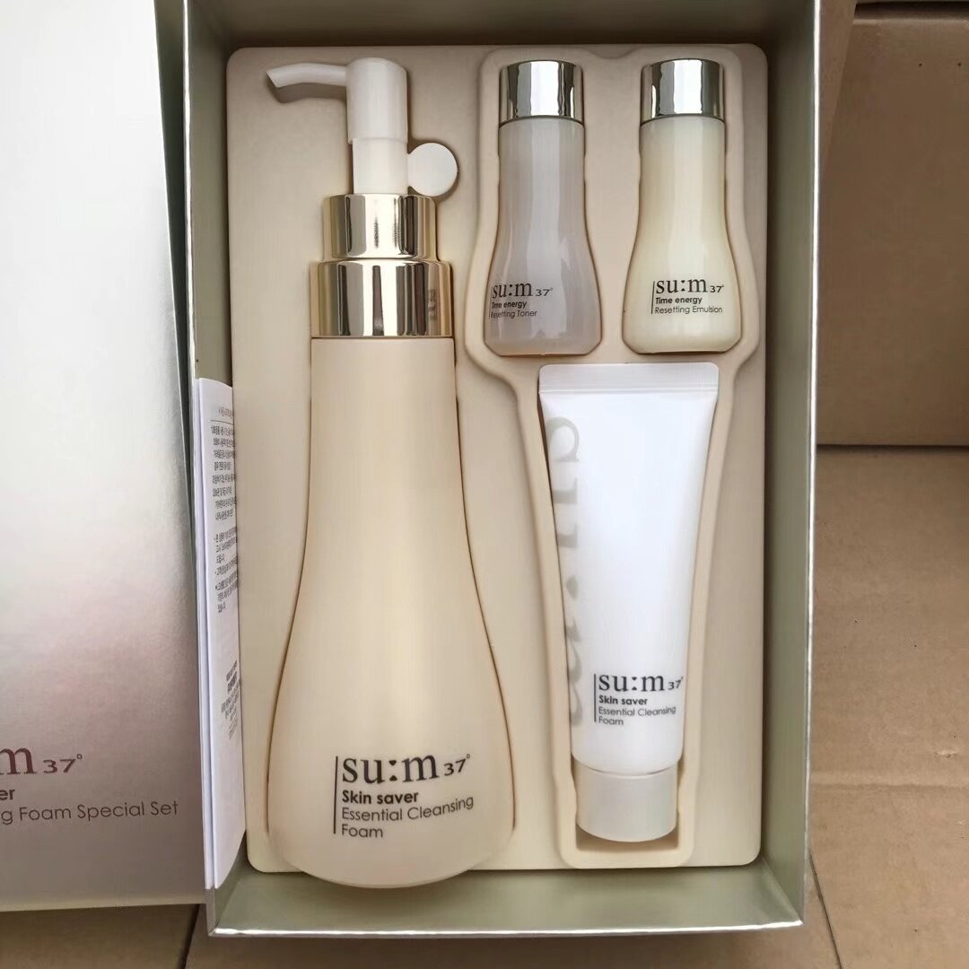 正品呼吸37度m37苏秘时光能量洗面奶套保湿温和深层清洁不拔干