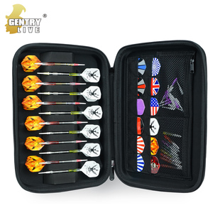 12只黑色精装 教练教学专用飞镖包 加固耐用 LIVE GENTRY