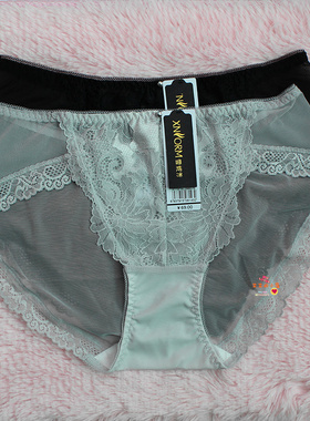 雪妮芳X62819/61820文胸配裤X11818蕾丝网纱中腰平角裤女内衣