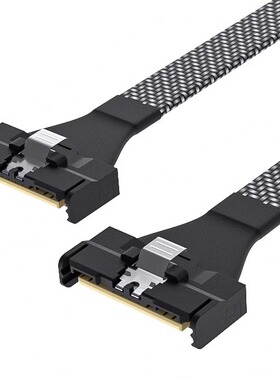 MCIO 8i PCIE5.0高速线MCIO 8X转MCIO 8X公对公24Gbps连接线 50cm