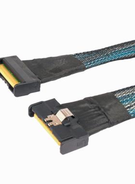 Slimline SAS MCIO SFF-8654 8I 5.0 74P PCIE转MCIO 8654 8I连接