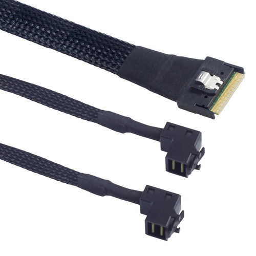 SFF-8654转SFF-8643转接线