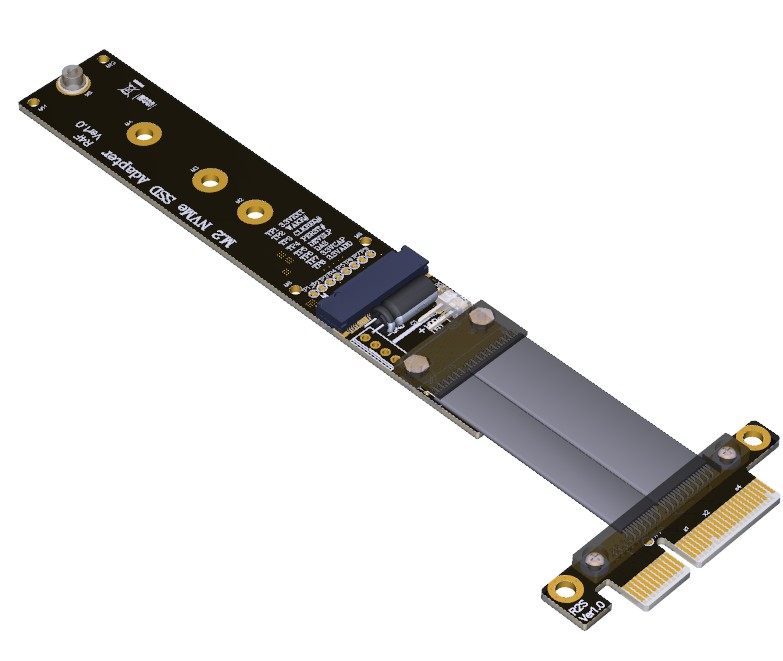 PCIe 4x 延长线 M.2 NVMe SSD转接板卡 支持PCI-E 3.0 x4全速 ADT在类目 3C数码配件, 电子元器件市场, 电子元件, PCB电路板/印刷线路板中 - 来自Buy2taobao.com提供专业的淘宝代购服务