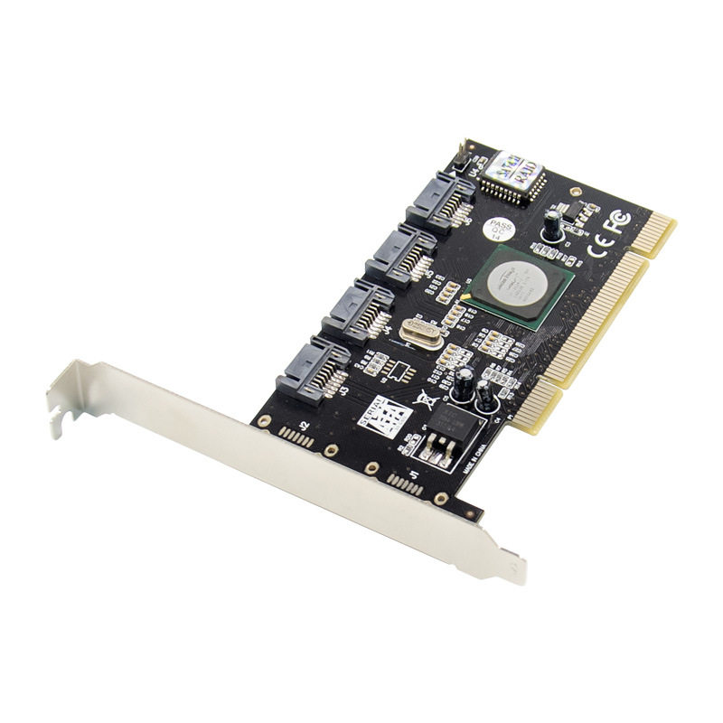 PCI SATA2.0 Gen 2.0 4口 SATA RAID 阵列卡 Sil3124