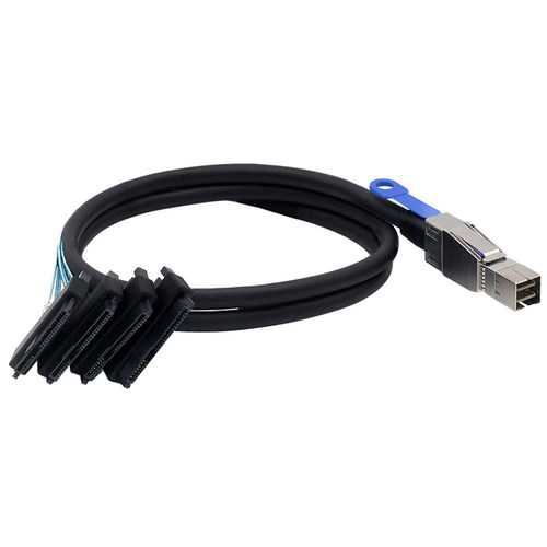 SFF-8644转SFF-8482转接线