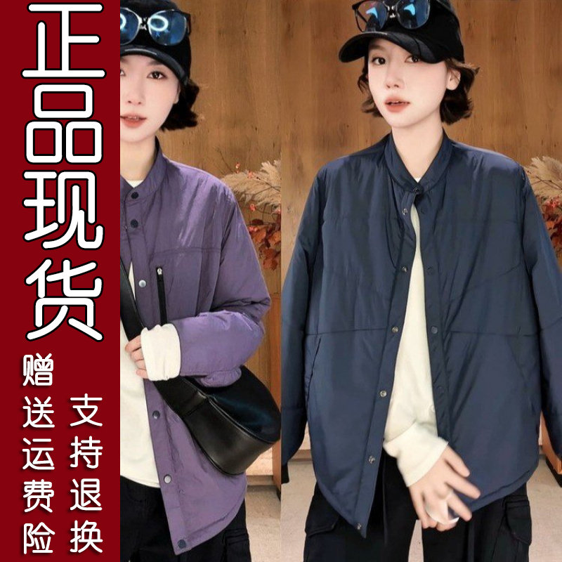 韩系双面穿轻薄棉服25