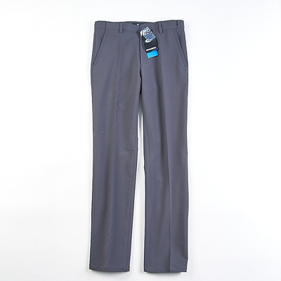 春秋松紧腰直筒显瘦通勤西裤