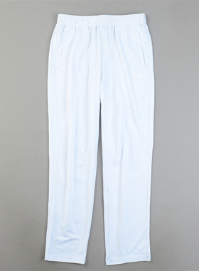 高品质棉毛圈白色运动休闲卫裤男女L85012抽绳松紧腰舒适直筒长裤