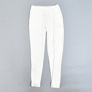 子 软糯舒适可外穿居家休闲长裤 77欧美单束脚休闲裤 女81247夏秋季
