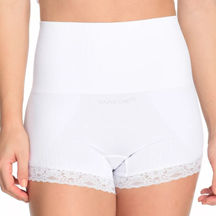 蕾丝塑身衣裤 无痕安全打底裤 女79706夏季 614高端专业美体收腹短裤