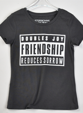 潮牌字母印花短袖棉T恤女8.12L83751通勤百搭修身韩版休闲上衣夏