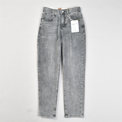 韩版新款萝卜型哈伦牛仔裤男女L83381复古潮流老爹裤四季休闲长裤