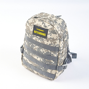 328吃鸡绝地求生三级双肩背包75991和平精英迷彩男女童学生小书包