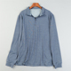 翻立领条纹套头卫衣L84110春秋宽松长袖 外贸大码 男士 商务休闲上衣