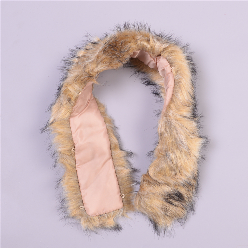 毛领单卖翻领配件人造假毛条冬