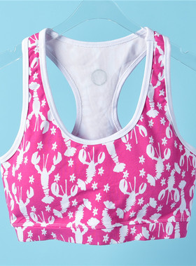 78休闲运动文胸女L70425可拆取胸垫美背跑步防震背心吊带健身上衣