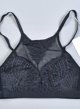 高端蕾丝蝉翼文胸2.11L81727性感微透舒适无钢圈四季百搭美背内衣
