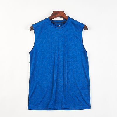 夏季圆领无袖休闲健身跑步上衣