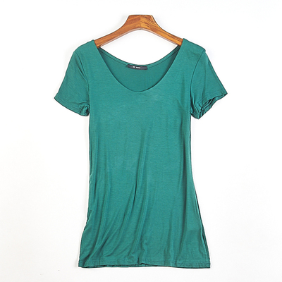 夏季简约休闲全棉修身显瘦上衣