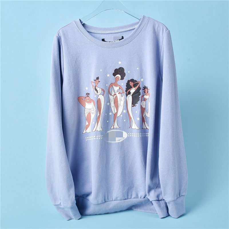 品质外贸套头卫衣女9.20L71134卡通印花宽松中长款秋冬加绒长袖衫,女装/女士精品,卫衣/绒衫,淘宝优惠券,粉丝福利购,淘宝优惠卷