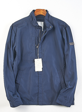 出口韩国轻薄款风衣外套男4.15H81520春秋立领潮流轻便冲锋衣夹克