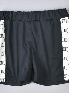 男女童短裤6.10L74473松紧腰拼接款幼儿园宝宝夏季休闲运动直筒裤