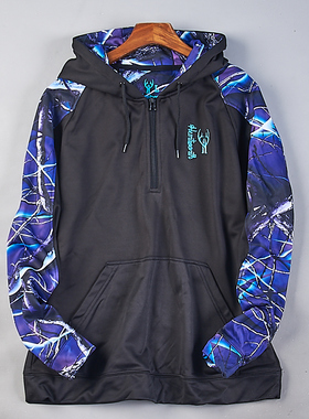 外贸户外休闲连帽衫运动上衣男女1112H80709秋冬跑步健身卫衣外套