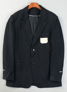 高定潮男痞帅休闲西服L85715时尚都市风春秋季松弛感百搭西装外套