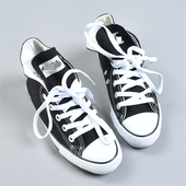 常青款 男女学生范高帮帆布鞋 子34L81914四季 潮牌经典 百搭休闲板鞋