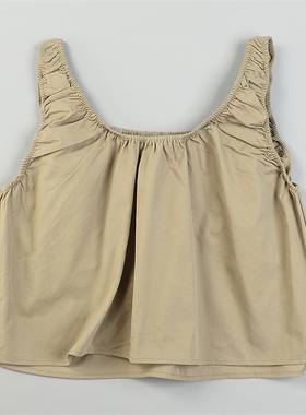 精品清甜柔美短款吊带背心女L84014宽松遮肉显瘦夏季外穿内搭小衫