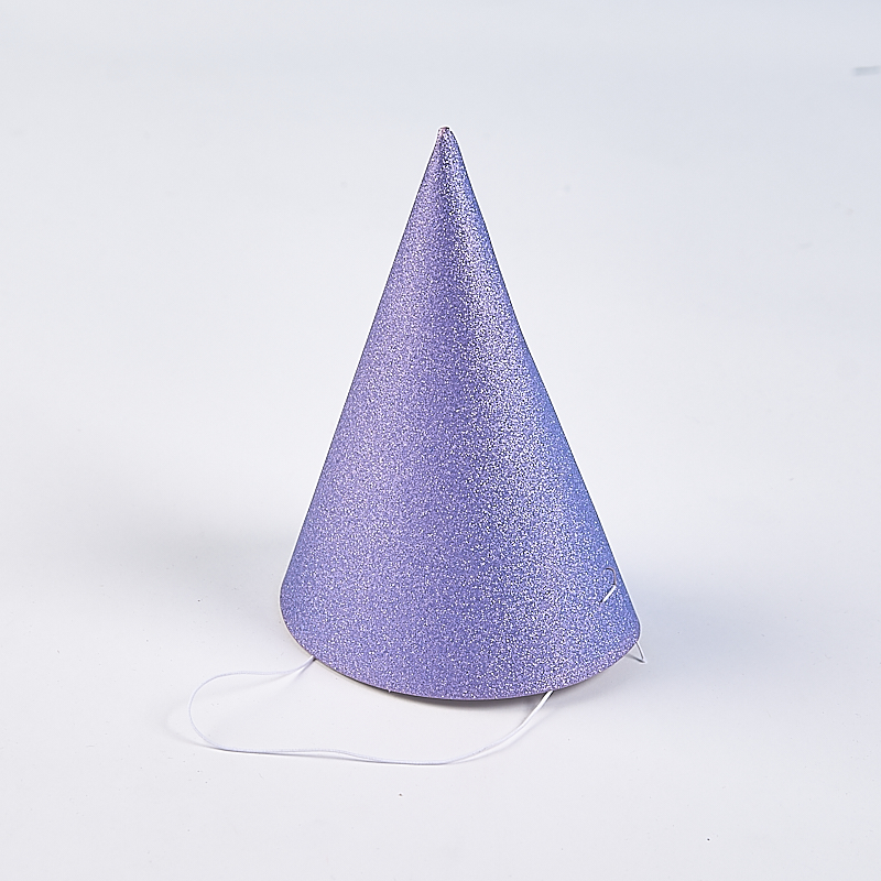 6包48只卡纸皇冠生日装饰派对帽